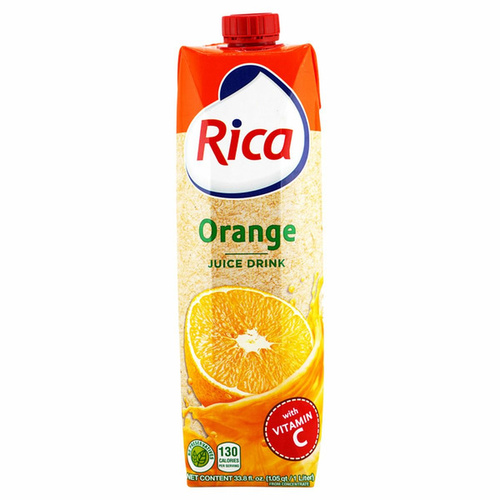 RICA ORANGE JUICE DRINK 33.8 OZ