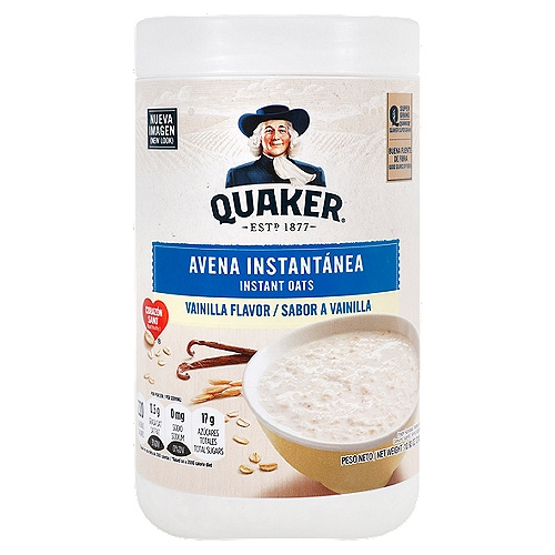 QUAKER VAINILLA INST OATS 10.93 OZ