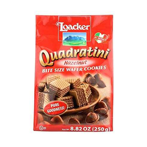 LOACKER HAZELNUT WAFERS 0.55 Lbs