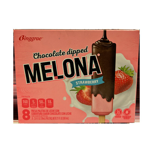 MELONA CHOC DIP STRA 20.8 FLOZ