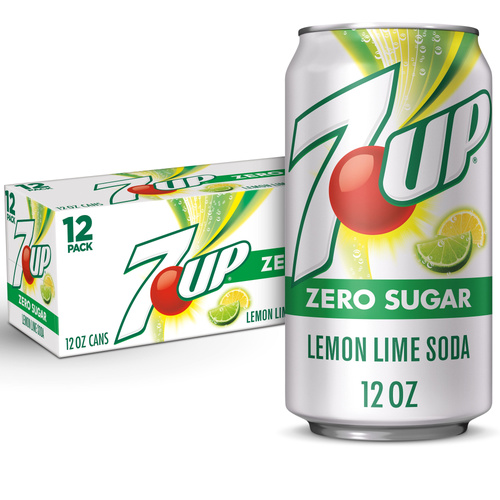 7UP ZERO SUGAR 12PK 12OZ CANS 144 OZ
