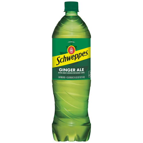 SCHWEPPES GINGER ALE 1.25LT 1.25 LTR