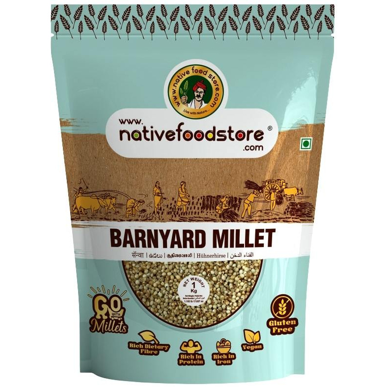 Native Barnyard Millet Pearled And Hulled 1 LBS