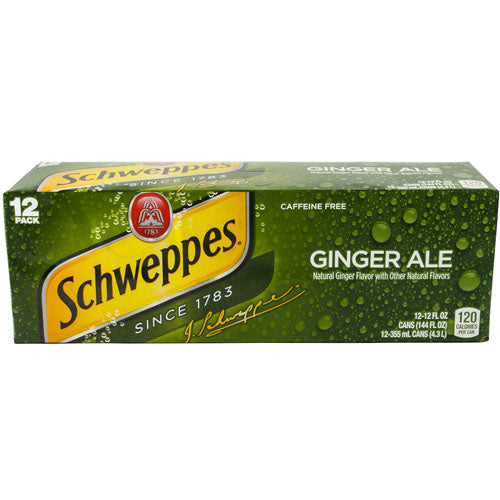 SCHW DT GINGER ALE FRG 12PK 144 FLOZ