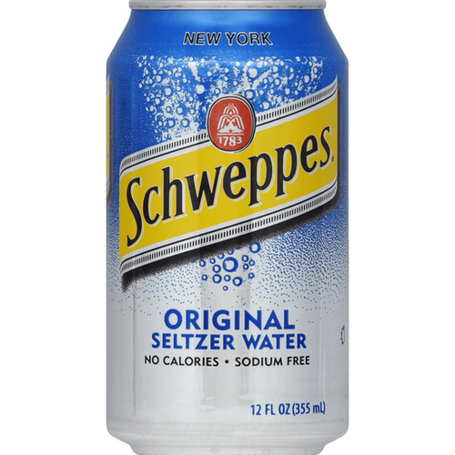 SCHWEPPES SELTZER WAT 12 OZ