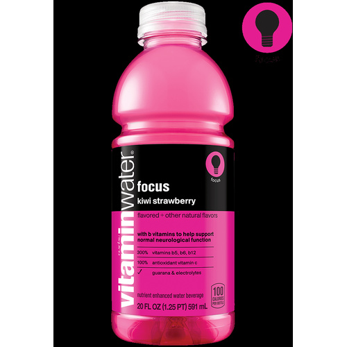 GLACEAU VITAMIN WATER FOCUS 20 OZ