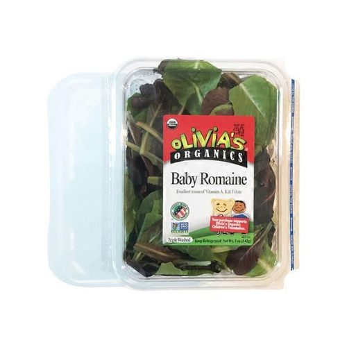 OLIVIAS ORG BABY ROMAINE 5 OZ