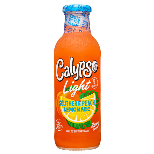 Calypso Taste Of The Islands   Southern Peach Lemonade 473 ML
