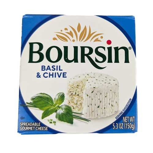 BOURSIN BASIL & CHIV 5.3 OZ