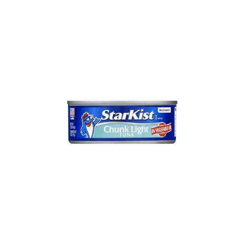 STARKIST CHUNK LIGHT TUNA/VEG OIL 0.25 Lbs