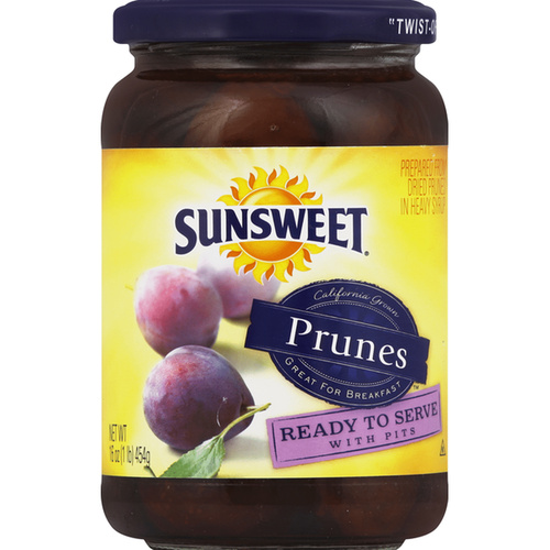 SUNSWEET P/PRUNE BTE 16 OZ