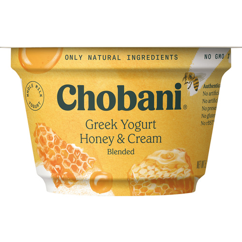 CHOBANI BLEND HONEY & CREAM 5.3 OZ