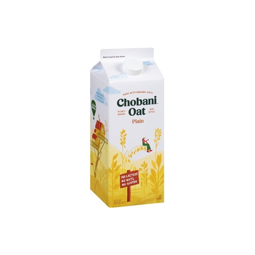 CHOBANI OATMILK PLAIN 52 OZ