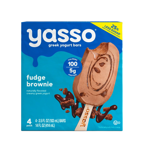 YASSO YGRT FUDGE BRO 14 OZ