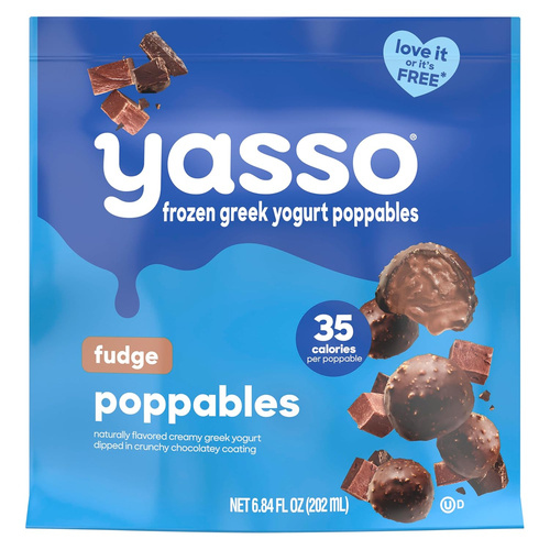YASSO FUDGE POPPABLE 6.84 OZ