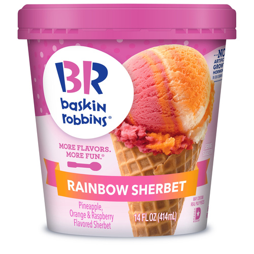 BR RAINBOW SHERBET 14 FLOZ
