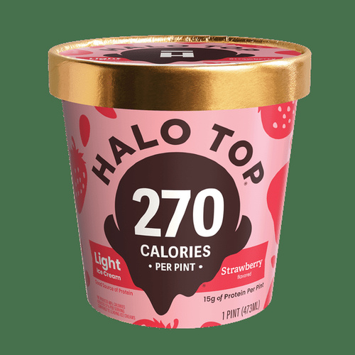 HALO TOP STRAWBERRY 16 OZ