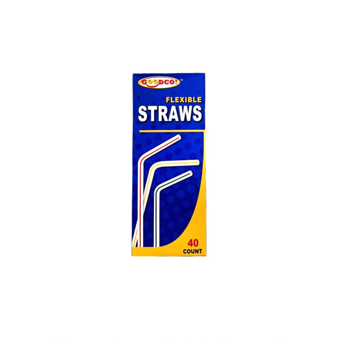 GOODCO FLEX STRAWS 40 COUNT
