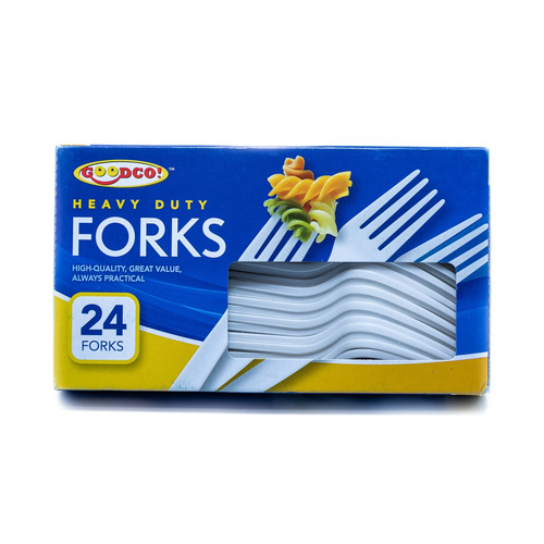 GOODCO FORKS HVY BOX 24 COUNT
