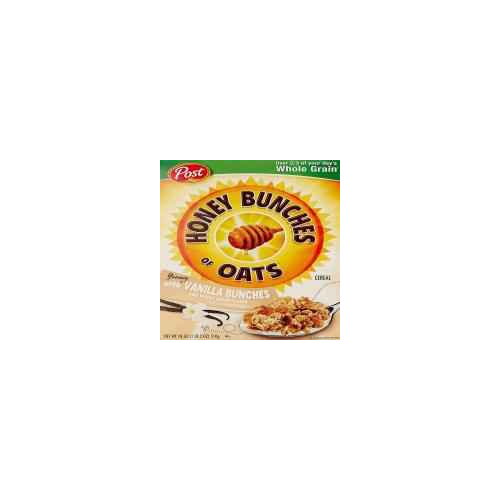 POST HONEY BUNCHES OF OATS CEREAL 18 OZ