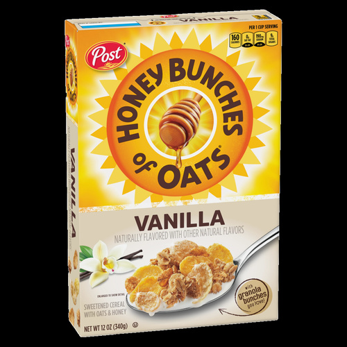 POST HONEY BUNCHES OF OATS VANILLA 12 OZ