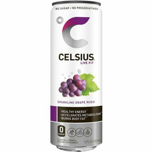 CELSIUS SPARKLING GRAPE 12 OZ