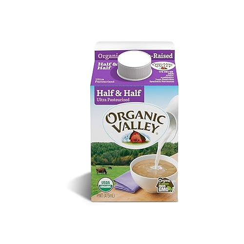 ORGANIC VALLEY HALF&HALF 16 OZ