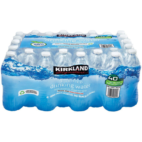 KIRKLAND WATER 40 PK 40 COUNT