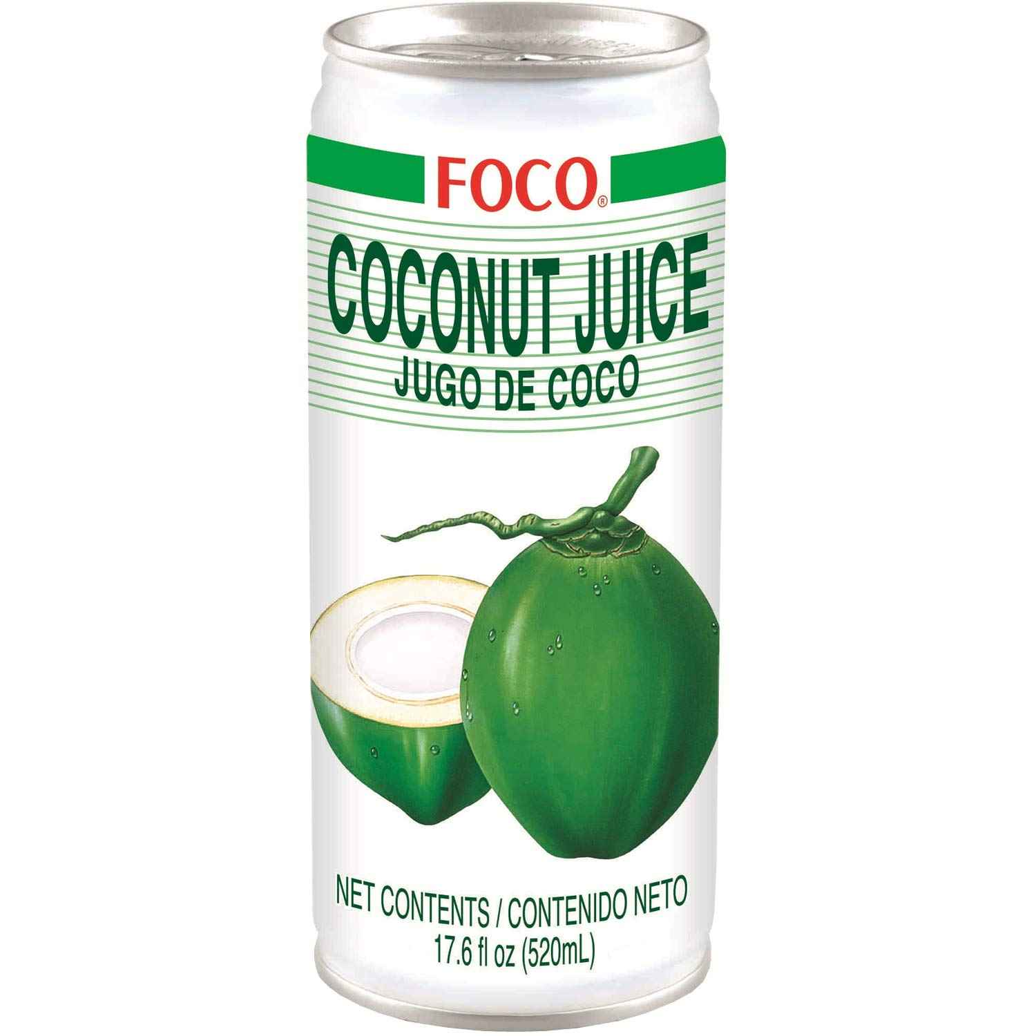 FOCO COCONUT JUICE 17.6 FLOZ