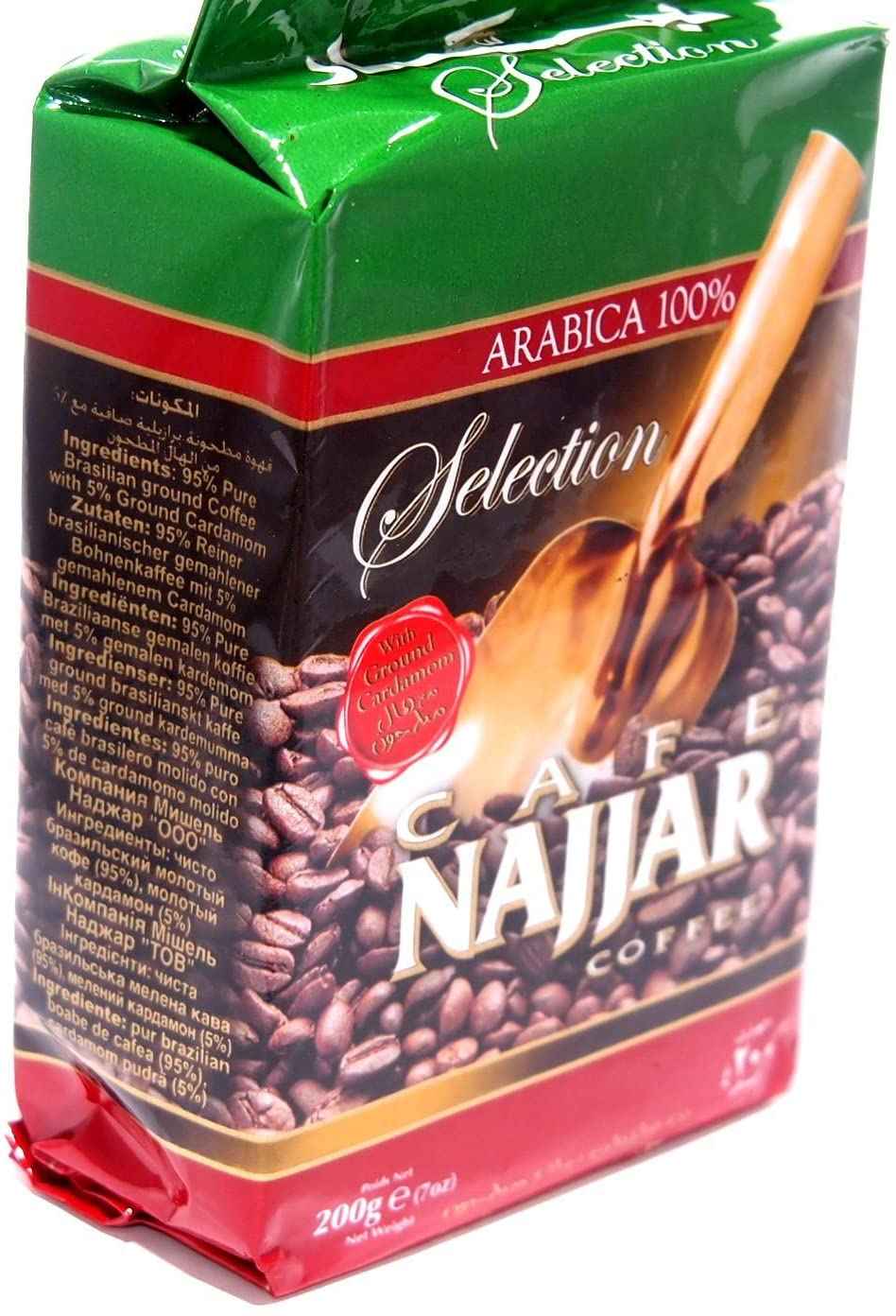 NAJJAR GROUND COFFEE W/CARDAMM 7 OZ