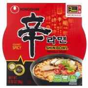 NONG SHIM SHIN BOWL NOODLE 3.03 OZ