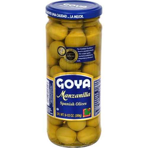GOYA MANZANILLA OLIVES 9.5 OZ