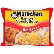 MARUCHAN RAMEN BEEF FLAVOR 3 OZ