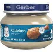 GERBER 2ND FOODCHICKEN GRAVEY 2.5 OZ