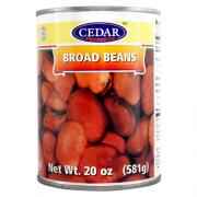 CEDAR LARGE BROAD FAVA BEANS 15 OZ