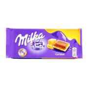 MILKA MILK CHOCOLATE CARAMEL 3.5 OZ