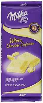 MILKA WHITE CHOCOLATE 3.52 OZ