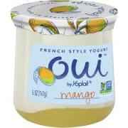 YOPLAIT OUI MANGO FRENCH YOGRT 5 OZ