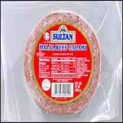 SULTAN HALAL BEEF SALAMI 12 OZ