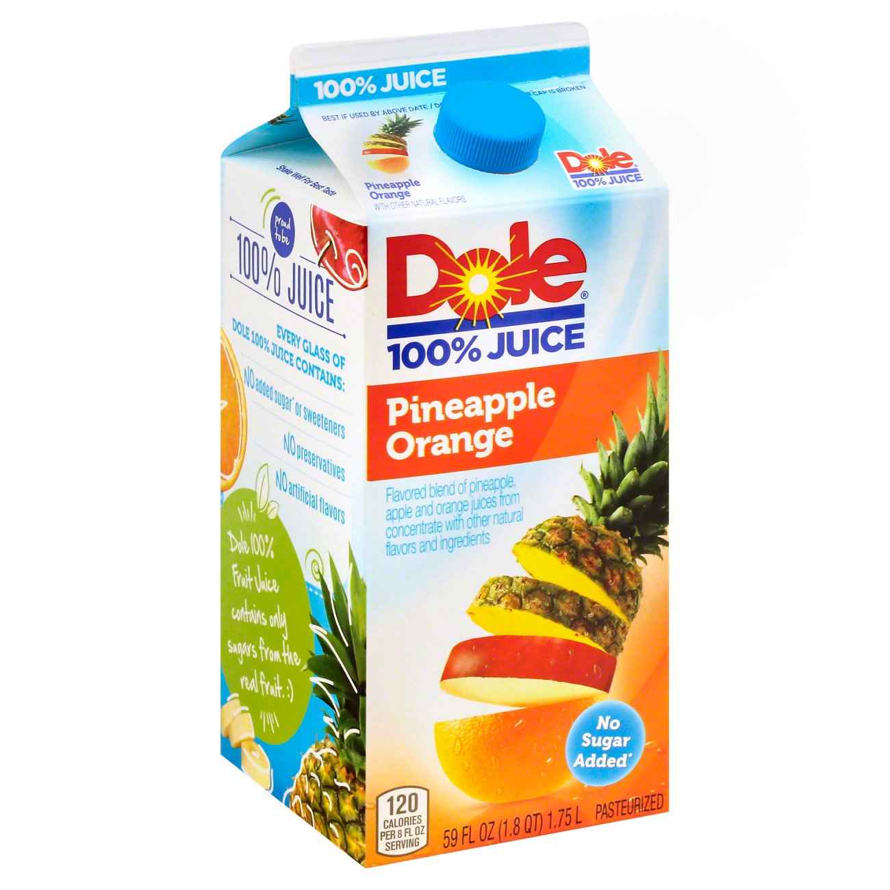 DOLE ORANGE PINEAPPLE JUICE 59 FLOZ