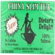 CHINA SUPER SLIM TEA TEA BAG 18 COUNT
