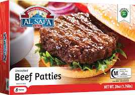 AL SAFA ANGS BEEF PATTIES 28 OZ