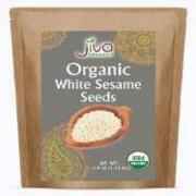 Jiva Organic White Sesame Seeds 7 OZ