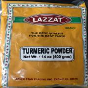 LAZZAT TURMERIC POWDER 14 OZ
