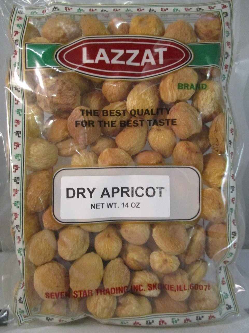 LAZZAT DRY APRICOTS 14 OZ