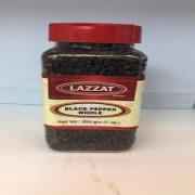 LAZZAT WHOLE BLACK PEPPER 14 OZ
