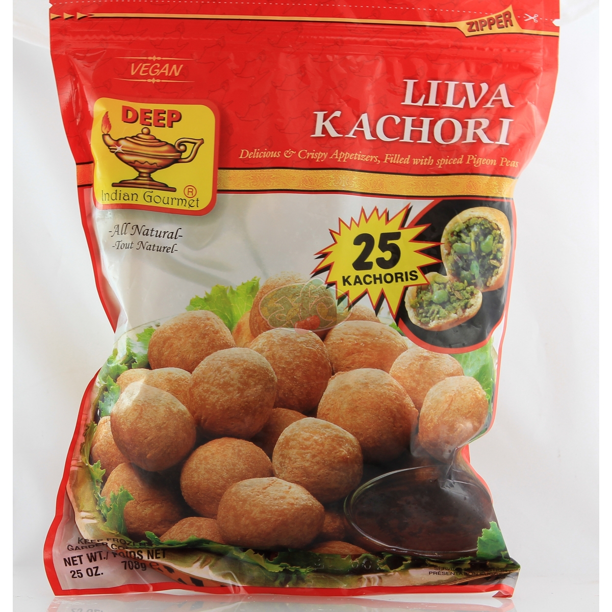 Deep 25 Lilva Kachori 1.56 Lbs