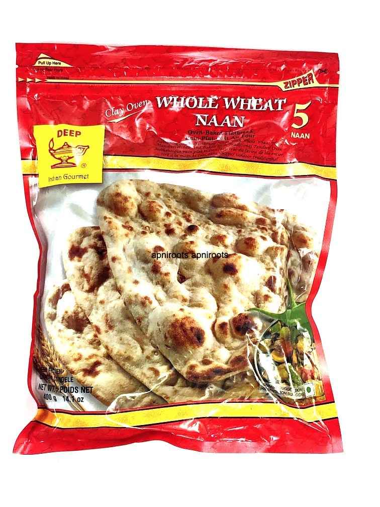 DEEP WHOLE WHEAT NAAN 0.88 Lbs