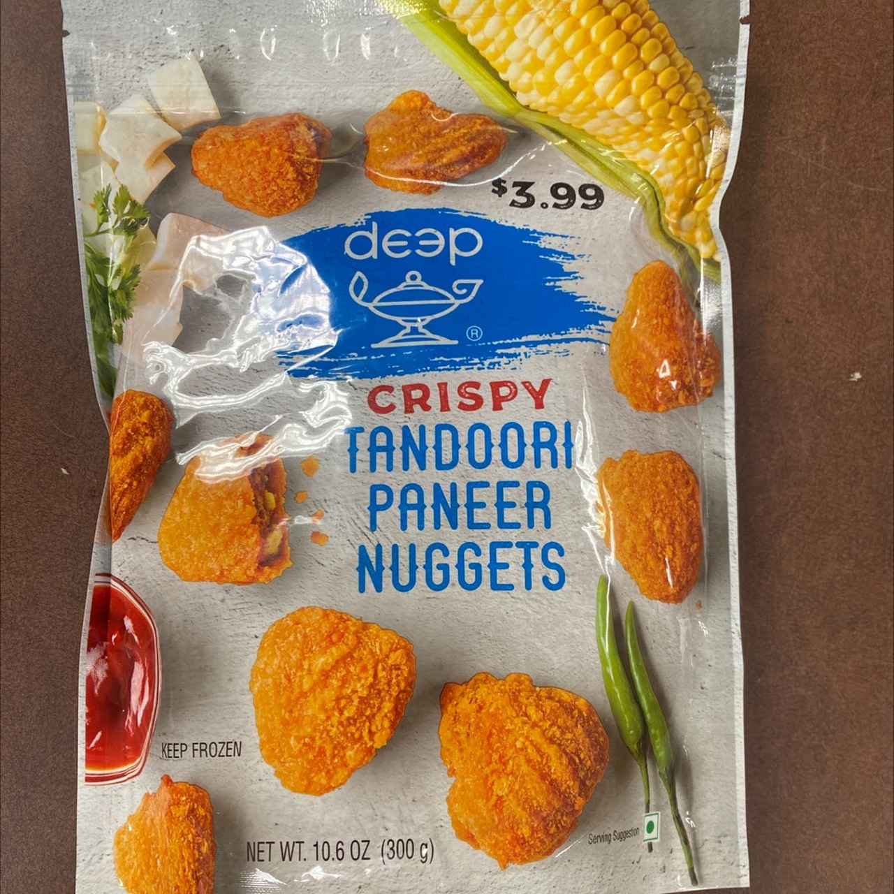 DEEP CRISPY TANDOORI PANEER NUGGTS 0.66 Lbs