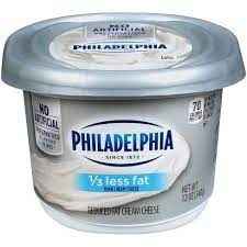 PHILADELPHIA LOW FAT CREAM CHEESE 0.75 Lbs